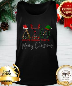 Delta Sigma Theta Merry Christmas Tank Top