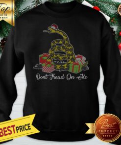 Don't Fread On Me Santa Ugly Christmas Sweatshirt