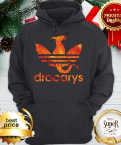 Dracarys Dragon Fire GOT Game Of Thrones Daenerys Targaryen Adidas Logo Hoodie