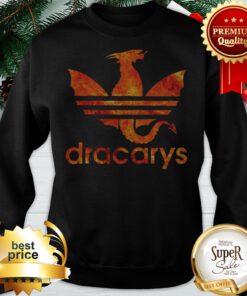 Dracarys Dragon Fire GOT Game Of Thrones Daenerys Targaryen Adidas Logo Sweatshirt