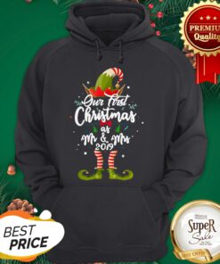 Elf Our First Christmas As Mr & Mrs 2019 Christmas Hoodie