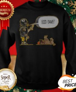 Fast Shipping Pittsburgh Steelers And Dog Good Dawg Sweatshirt