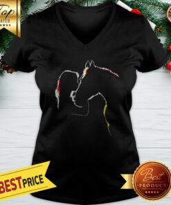 Funny Best Friend For Life Love Horse V-neck