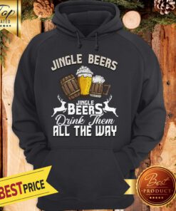 Funny Drinking Beers Christmas Hoodie