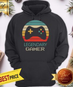Funny Play Video Game Legendary Gamer Vintage Hoodie