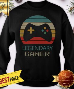 Funny Play Video Game Legendary Gamer Vintage Sweatshirt