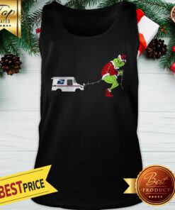 Grinch Santa Light Led Grumman Llv Tank Top
