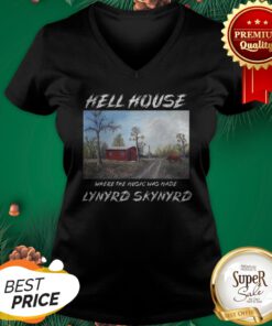 Hell House Where The Music Was Made Lynyrd Skynyrd V-neck