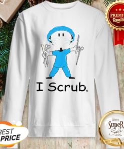 I Scrub Surgical Tech BusyBodies Stick Figure Gift Sweatshirt