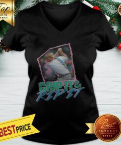 John Daly Grip It And Rip It Golf Clubs V-neck