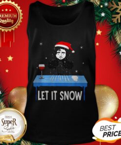 Jon Snow Let It Snow Christmas Tank Top