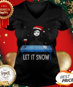 Jon Snow Let It Snow Christmas V-neck