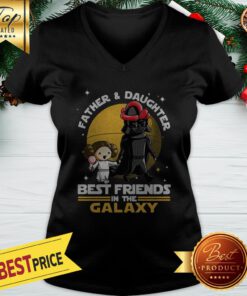 Leia Organa And Darth Vader Father And Daughter Best Friends In The Galaxy V-neck