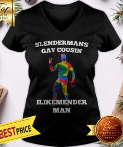LGBT Slendermans Gay Cousin Llikemender Man V-neck