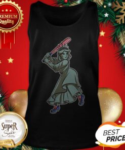 Liberty American Flag Baseball Tank Top