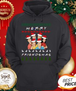 Merry Friendsmas Ugly Christmas Hoodie