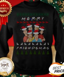 Merry Friendsmas Ugly Christmas Sweatshirt