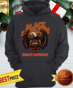 Motorcycles Harley-Davidson Eagle Black Sabbath Hoodie