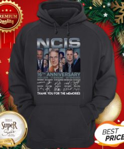 NCIS 16th Anniversary Thank You For The Memories Signature ShirtNCIS 16th Anniversary Thank You For The Memories Signature Hoodie