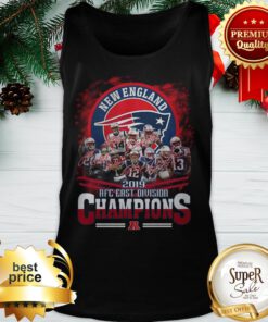 New England Patriots Signatures 2019 AFC East Division Champions Tank Top