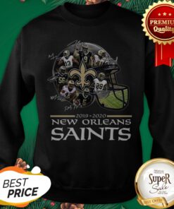 New Orleans Saints 2019 2020 Players All Signature Sweatshirt