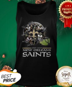 New Orleans Saints 2019 2020 Players All Signature Tank Top