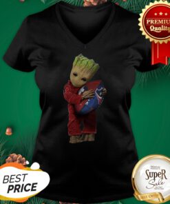 Official Baby Groot Houston Texans NFL V-neck