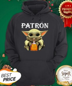 Official Baby Groot Hug Patron Tequila Hoodie