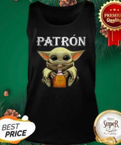 Official Baby Groot Hug Patron Tequila Tank Top