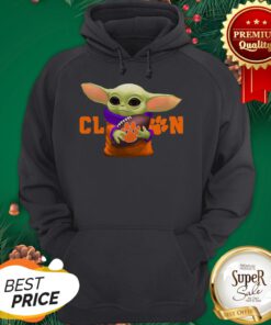 Official Baby Yoda Hug Clemson Tigers Hot Hoodie