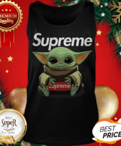Official Baby Yoda hug Supreme Tank Top