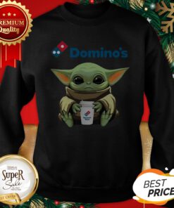 Official Baby Yoda Hugging Domino's Sweatshirt