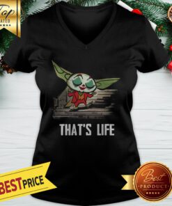 Official Baby Yoda Joker That’s Life V-neck