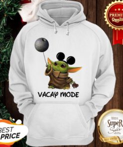 Official Baby Yoda Mickey Mouse Vacay Mode Hoodie