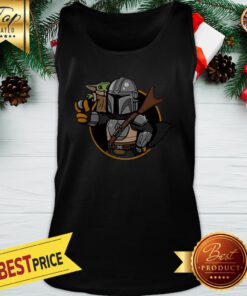 Official Baby Yoda Vault Mando And Child Mandalorian Tank Top