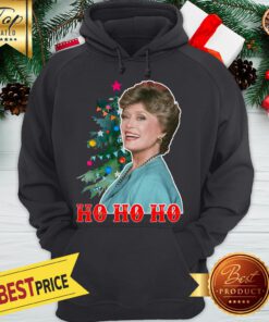 Official Blanche Devereaux Ho Ho Ho Christmas Golden Girl Hoodie