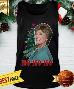 Official Blanche Devereaux Ho Ho Ho Christmas Golden Girl Tank Top