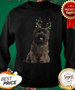Official Cairn Terrier Reindeer Christmas Light Sweatshirt