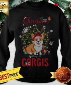 Official Christmas Kidding Corgis Sweatshirt