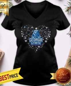 Official Diamond Love Georgia State Panthers V-neck
