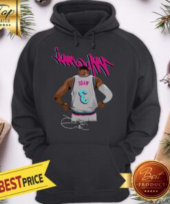 Official Dwyane Wade Miami Heat Basketball Signature Hoodie
