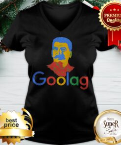 Official Goolag Google Losif Vissarionovich Stalin V-neck