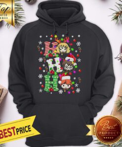 Official Harry Potter Ho Ho Ho Christmas Light Hoodie