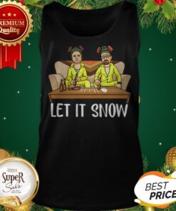 Official Jesse Pinkman Walter White Let It Snow Tank Top