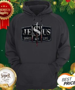 Official Jesus Save My Life Cross Hoodie