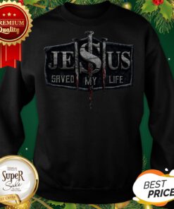 Official Jesus Save My Life Cross Sweatshirt