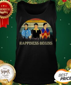 Official Jonas Brothers Happiness Begins Vintage Tank Top