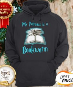 Official My Patronus Is A Bookworm Books Hoodie