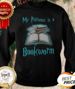 Official My Patronus Is A Bookworm Books Sweatshirt