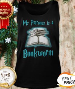 Official My Patronus Is A Bookworm Books Tank Top